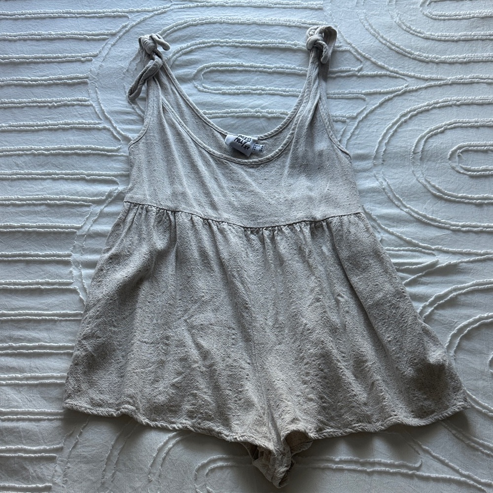 Princess Polly Cream Swim Coverup